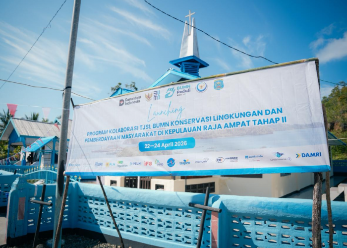 ASDP Bersama 14 BUMN Bangun Kabupaten Raja Ampat Lebih Berkelanjutan