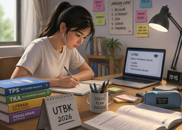 9 Tips Atasi Stres dan Panik Jelang UTBK 2026 agar Tetap Fokus