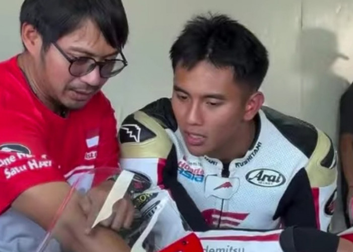 Latihan Bersama di Mandalika, Veda Ega Pratama dan Mario Suryo Aji Siap Tatap GP Inggris 2026