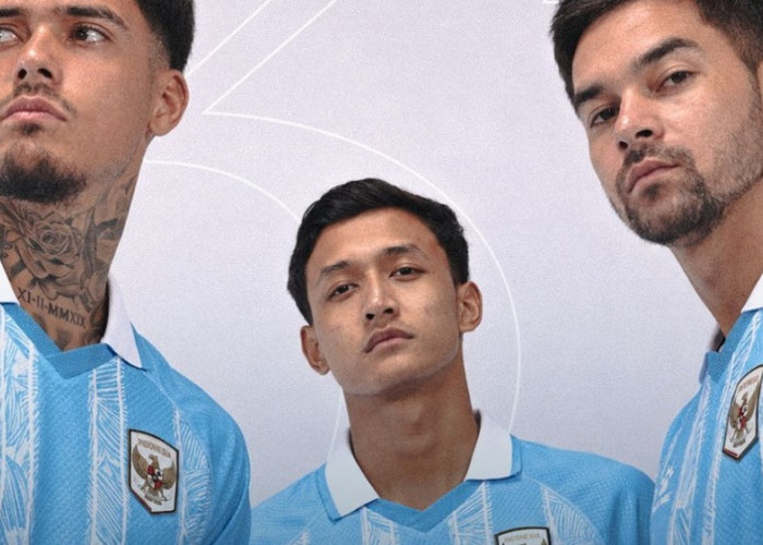Tinggalkan Warna Gelap, Jersey Ketiga Timnas Indonesia Kini Hadir dengan Biru Cerah