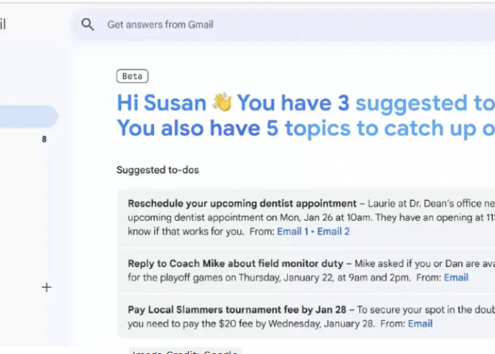 Sentuhan Gemini AI di Gmail Bikin Pengguna Lebih Produktif dan Mudah Kelola Email