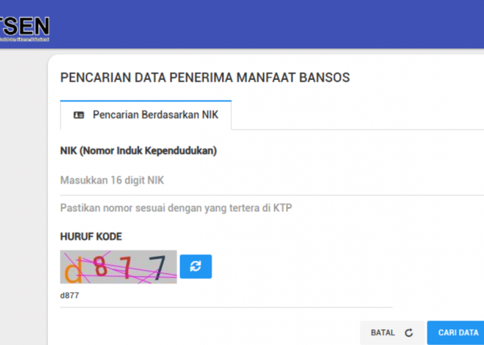 Cara Cek Bansos September 2026 lewat HP Pakai NIK KTP, Cek Status Penerima Sekarang
