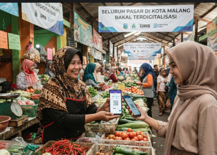Target 2027, Seluruh Pasar di Kota Malang Bakal Terdigitalisasi