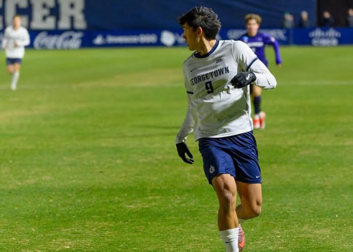 3 Laga, 3 Gol! Mitchell Baker Makin Tajam Bersama Georgetown Hoyas di NCAA