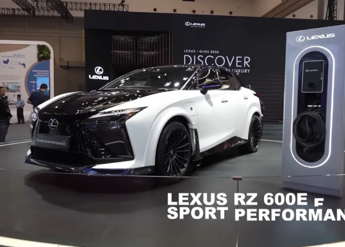 Lexus RZ 600e F Sport Performance di GIIAS 2026, Mobil Listrik Rp3,5 Miliar yang Cuma Ada Satu