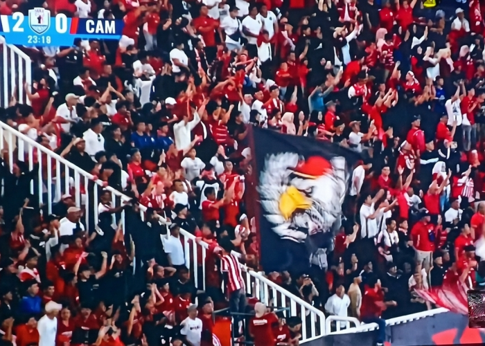 Babak Pertama: Timnas Indonesia Tampil Dominan, Unggul 3-0 atas Kamboja 