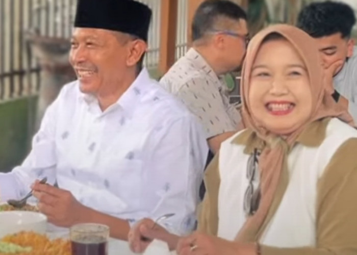 Tetap Unggul Versi Hitung Cepat,  Wahyu Hidayat Unggah Video Ceria Bersama Istri