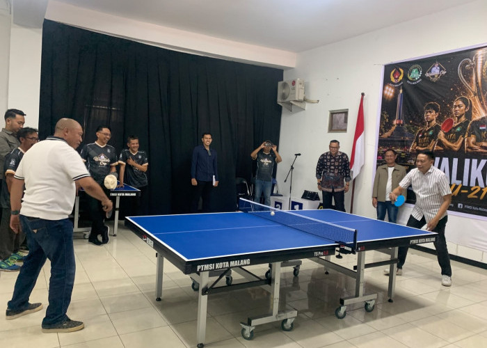 Turnamen Piala Wali Kota Malang Jadi Ajang Seleksi Atlet Tenis Meja untuk Porprov Jatim 2027