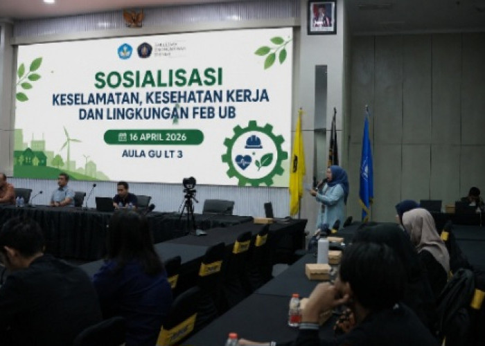 FEB UB Gelar Sosialisasi dan Kampanye K3L kepada Mahasiswa