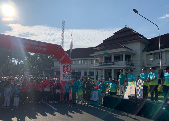 3.000 Warga Ikuti Fun Walk HKN ke-61, Pemkot Malang Dorong Budaya Hidup Sehat