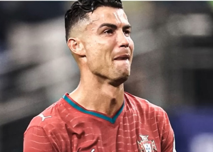 Air Mata Cristiano Ronaldo Menutup Sebuah Mimpi, Last Dance Bersama Portugal Berakhir dengan Luka di Piala Dun
