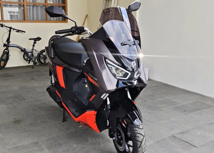 Polytron Fox 350 Resmi Tiba, Motor Listrik Bergaya PCX dengan Top Speed 96 Km/Jam dan Keyless