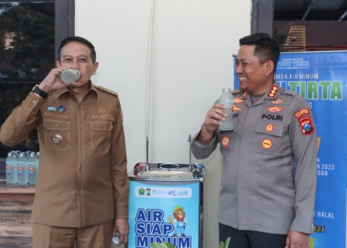 Bikin Nyaman! Ada Anjungan Air Siap Minum Gratis di Mapolresta Malang Kota, Bersertifikasi Halal