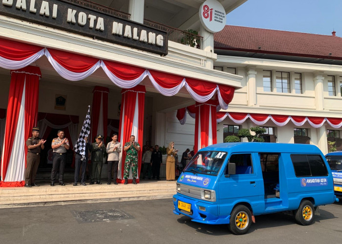66 Armada Angkutan Pelajar Gratis Beroperasi di Kota Malang, Rute Dipantau GPS
