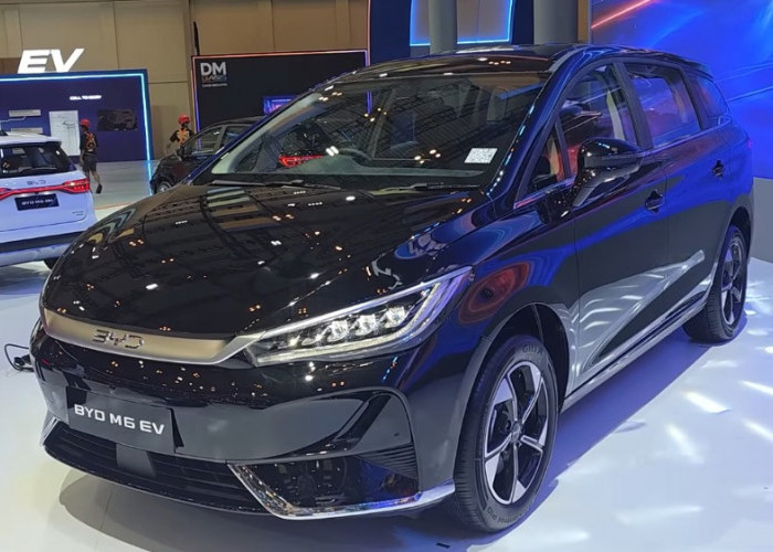 BYD M6 EV CKD Bisa Muat 7 Penumpang, Kursi Belakang Fleksibel