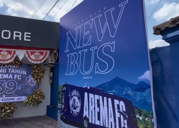 Bus Baru Arema FC Resmi Diperkenalkan, Pakai Morodadi Prima Diamante dan Sasis Mercedes-Benz