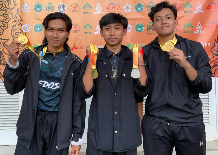 Trio Pesilat UIN Malang Borong Gelar Juara di Kediri