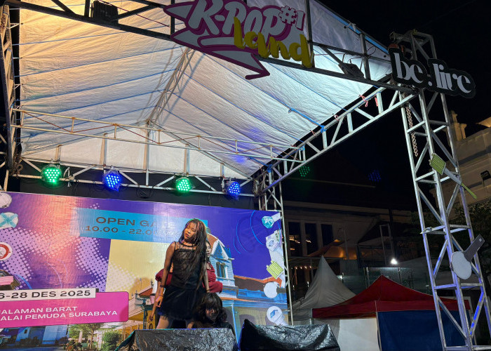 Kpopers Seru-seruan di Surabaya, Ramaikan Kpop Land 1.0  