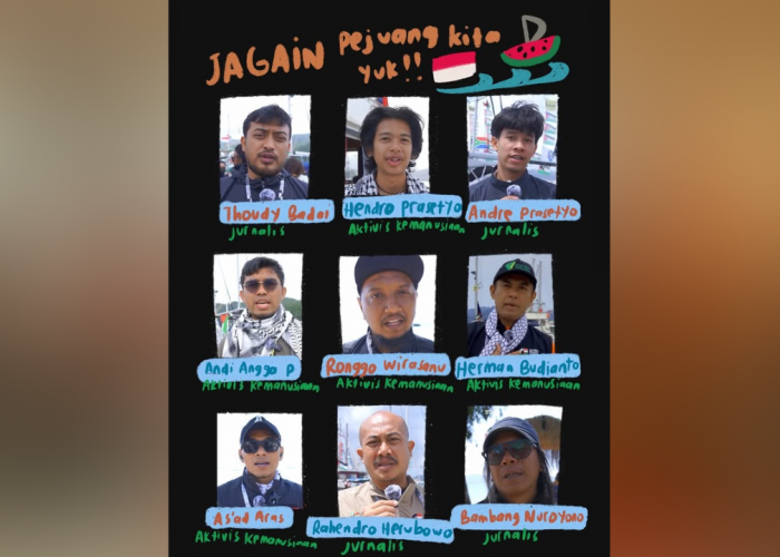 5 WNI Masih Diculik Tentara Israel, Ini 9 Identitas WNI yang Ikut Misi Global Sumud Flotila ke Gaza
