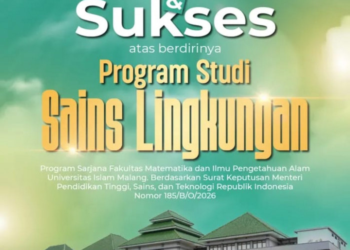 UNISMA Resmi Dirikan Program Studi Sains Lingkungan untuk Cetak Generasi Peduli Bumi