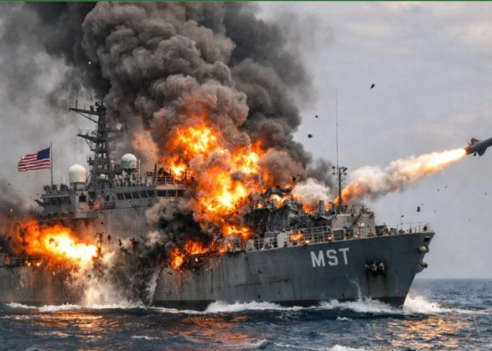 Rudal Gahdr-380 dan Talaieh Iran Hajar Kapal AS di Samudera Hindia, Berjarak 600 Km di Luar Perkiraan AS