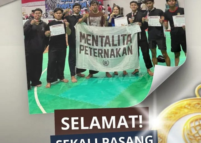 Mahasiswa Fapet UB Borong 7 Medali di Kejuaraan Pencak Silat Liga Pelajar Competition 2026