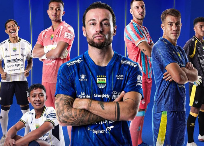 Jersey Persib 2026/2027 resmi dirilis, ada bintang kelima dan patch emas