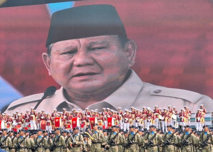 HUT ke-80 TNI, Prabowo: TNI Harus Ikuti Perkembangan Zaman dan Teknologi