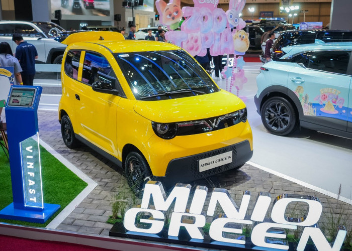 Pabrikan Vietnam Luncurkan Mobil Listrik Imut Minio Green di Ajang GJAW 2025