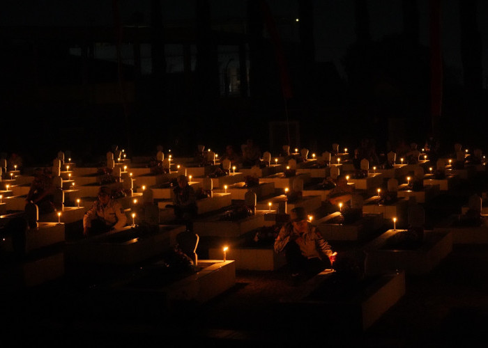 Di Kota Batu, Apel Kehormatan dan Renungan Suci HUT ke-80 RI Dipimpin Kapolres