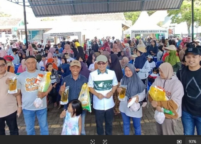 Pasar Murahnya Diserbu Ribuan Warga, Anggota FPKB DPR Cak Udin: Dukung Kedaulatan Ekonomi Rakyat