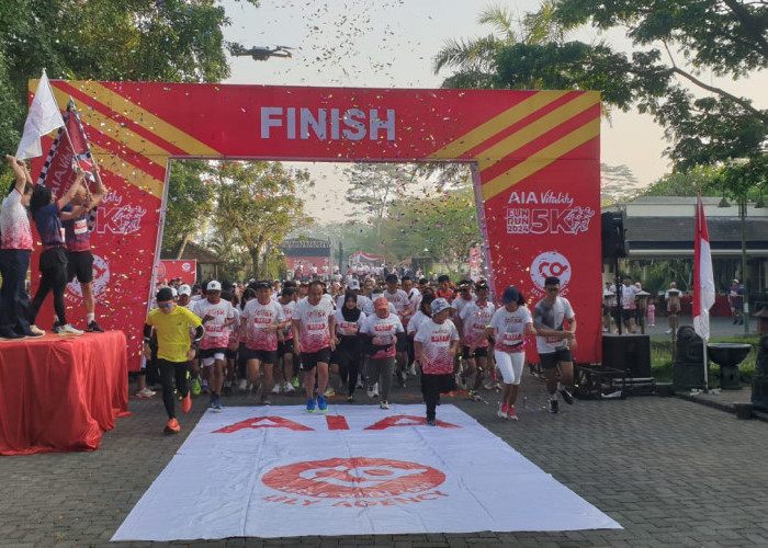 AIA Fun Run Digelar Di Malang, Ajak Tenaga Pemasar, Nasabah dan Masyarakat Umum Jalankan Pola Hidup Sehat