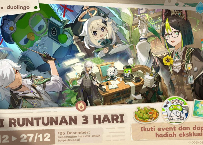 Kolaborasi Genshin Impact dan Duolingo Tanpa Perlu Premium, Cukup Login Dapat Kode Redeem