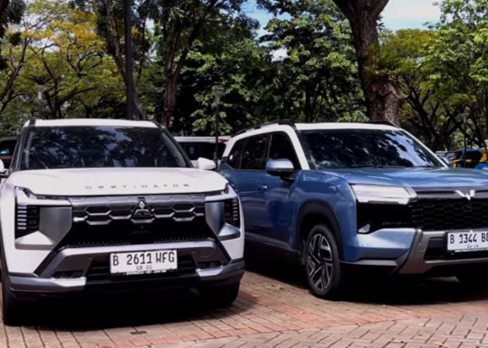 Mitsubishi Destinator vs Wuling Action PH EV 2026, Duel SUV 7 Seater Mirip Harga Beda Teknologi