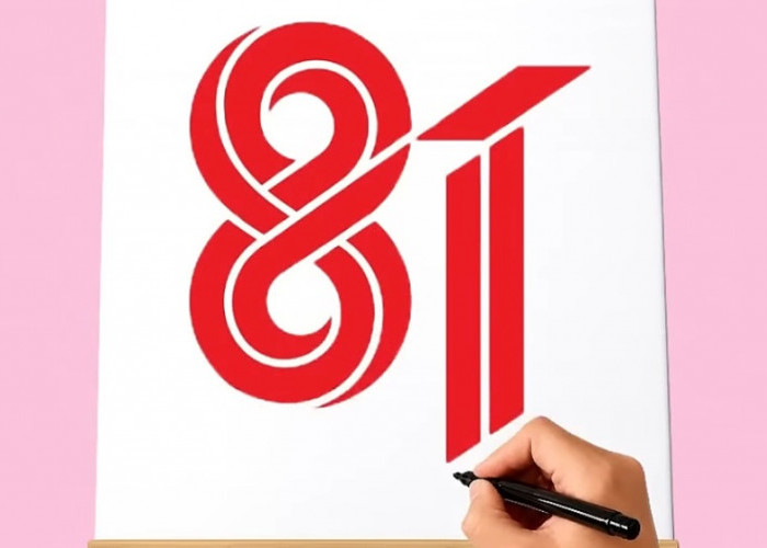 Logo HUT RI ke-81 Bukan Sekadar Angka, Ini Pesan Persatuan dan Perjalanan Indonesia