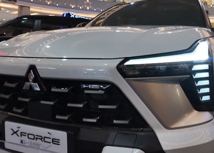 Mitsubishi XForce Hybrid Tempuh 1.172 Km Sekali Isi Tangki, Siap Tantang HR-V dan Yaris Cross