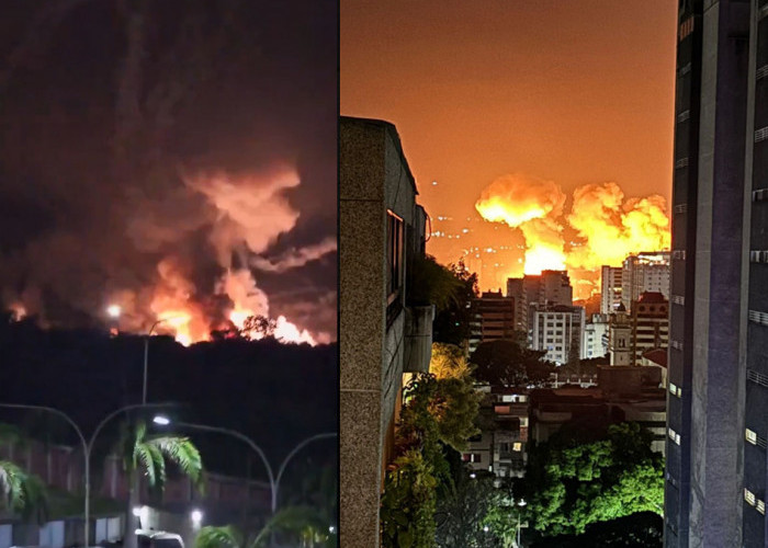 Caracas Diguncang Bom! Amerika Serikat Lancarkan Serangan ke Venezuela, Presiden Maduro Ditangkap!