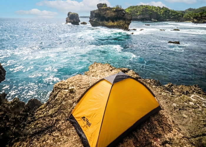 Manjakan Wisatawan, Fasilitas di Pantai Ngliyep Malang Selatan Makin Lengkap, dari Area Camping hingga Kuliner