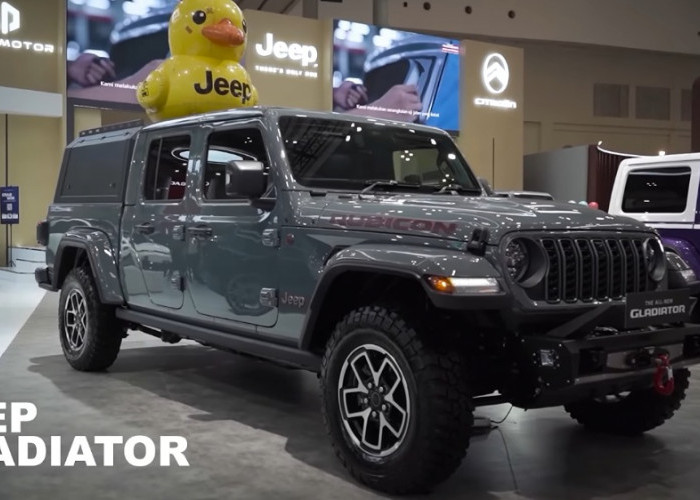 Jeep Gladiator di GIIAS 2026, Pikap Off-Road Rp2,7 Miliar dengan Tampilan Gagah
