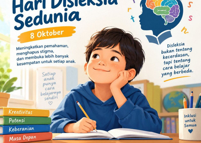 Hari Disleksia Sedunia 8 Oktober: Sejarah, Data Indonesia dan Kisah Inspiratif dari Malang