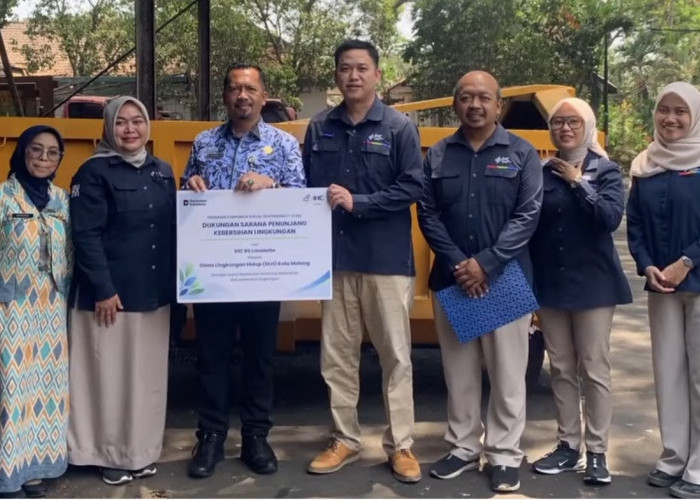DLH Kota Malang Terima Tambahan Kontainer Sampah dari RS Lavalette