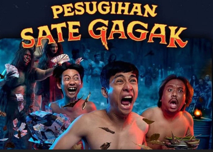 Ngakak Pol! Sinopsis Pesugihan Sate Gagak, Aksi Kocak 3 Sahabat Jual Sate Demi Hidup Tajir