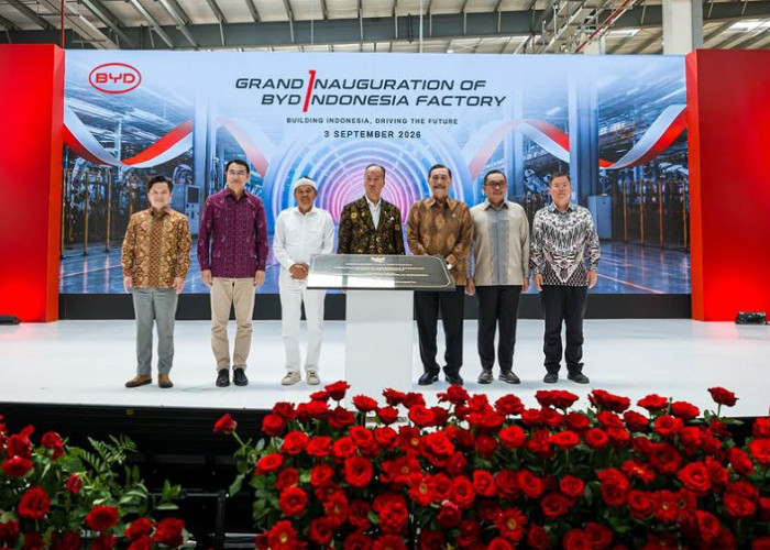 Pabrik BYD Subang Resmi Dibuka, Investasi Rp1,7 Triliun dan Target 20.000 Pekerja