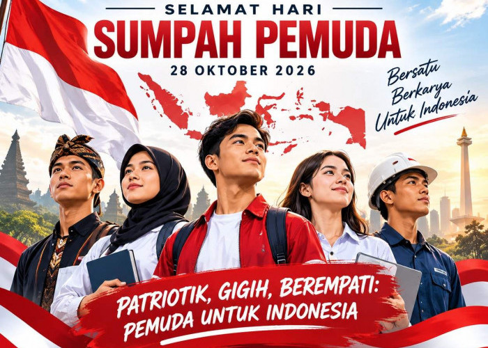 75 Ucapan Hari Sumpah Pemuda 2026, Inspiratif, Nasionalis hingga Lucu