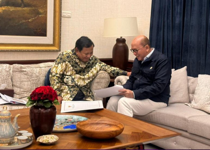 Rosan Temui Prabowo, Laporkan Progres Kampung Haji Indonesia dan Pembangunan Hunian Korban Bencana Sumatera