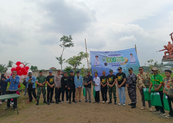 Pemkot Malang Bersama MPD Kota Malang dan FP UB Tanam 1.000 Pohon Durian 
