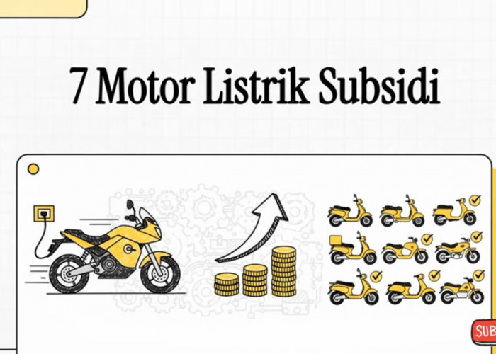Subsidi Motor Listrik Rp7 Juta Bikin Harga Anjlok, Ini 7 Pilihan Terbaik 2026