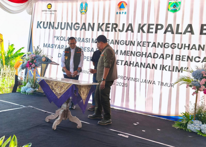 BNPB Resmikan Desa Tangguh Bencana Giripurno, Padukan Mitigasi Bencana dengan Kebun Alpukat 500 Hektare