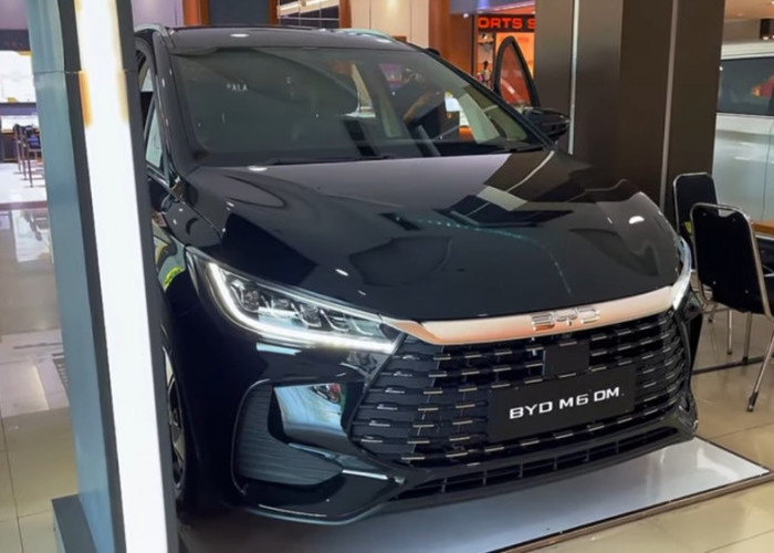 BYD M6 DM-i Cross Meluncur, MPV Plug-in Hybrid 7 Penumpang dengan Klaim Irit hingga 65 Km/L