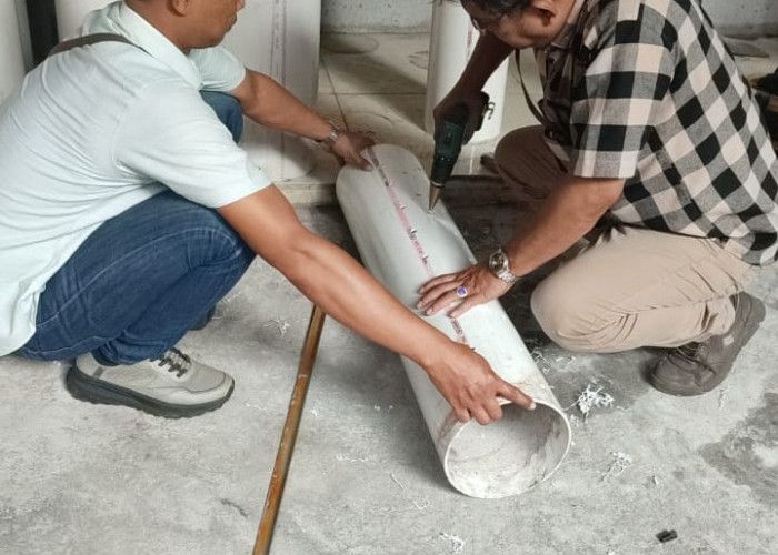 FTP UB Sulap Pipa Bekas Jadi Biopori, Wujudkan Smart Green Campus Berkelanjutan